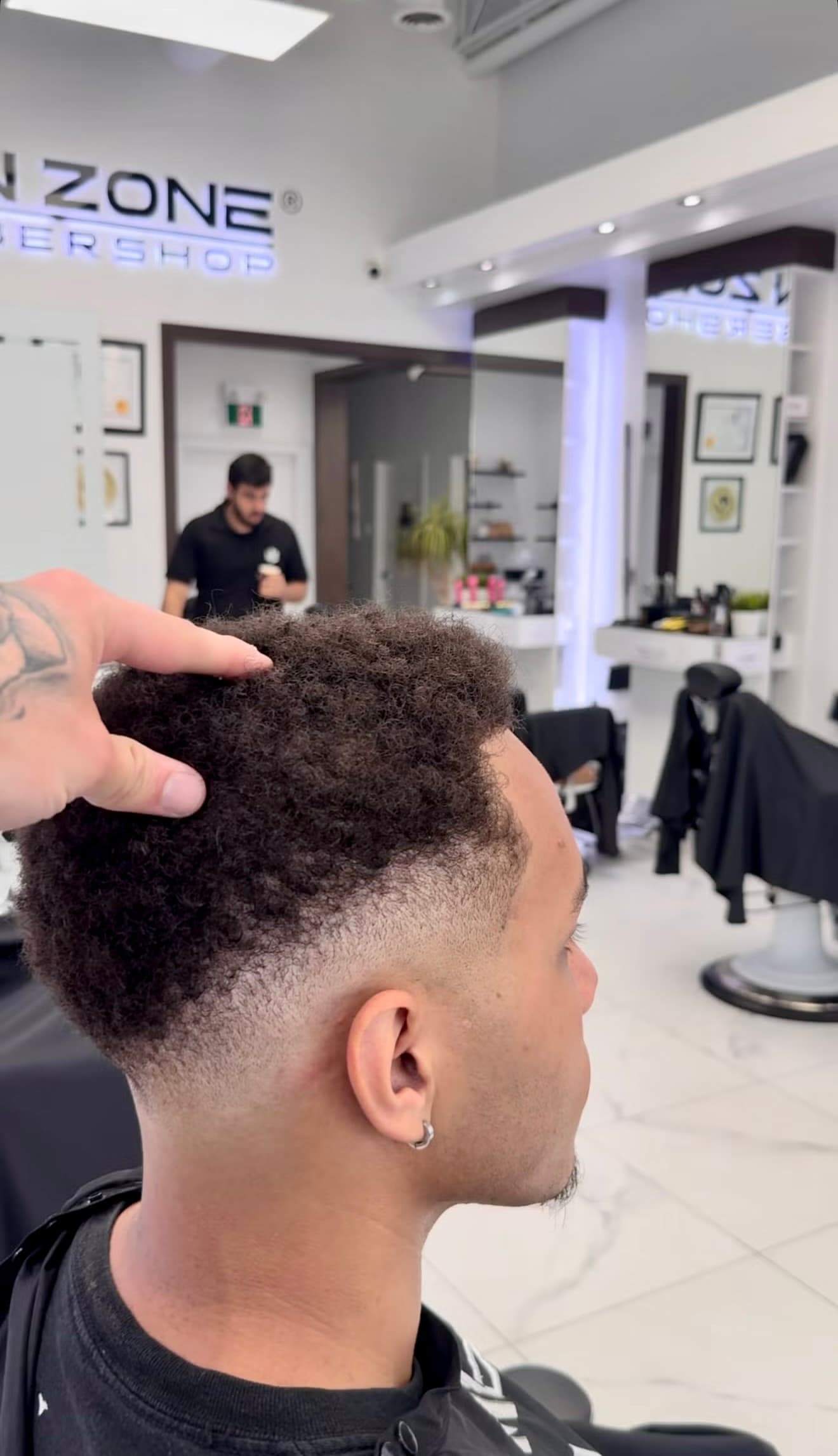 Tulum Barbershop haircut