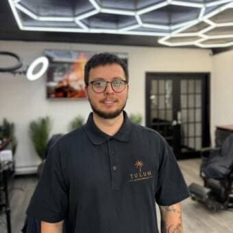 Emanuel at Tulum Barbershop